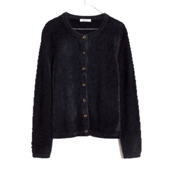 Madewell Hewitt Button Front Cardigan Sweater Size Large - Picture 4 of 15